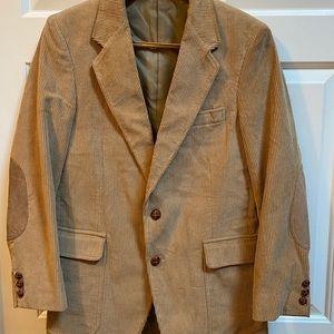 Woodmere Mens Corduroy Blazer Sport Coat 38